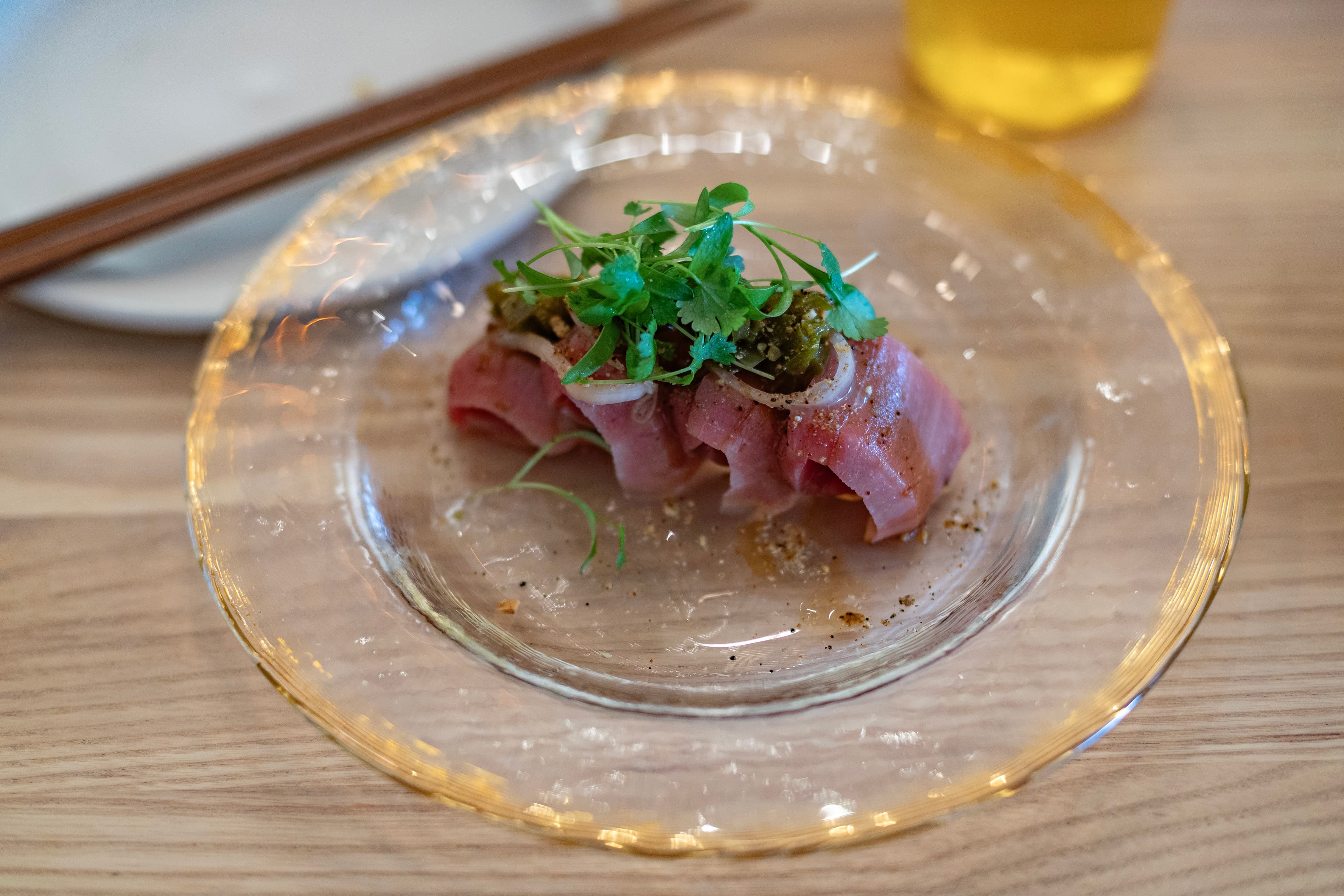 Fresh seafood at Cured Fish Bar