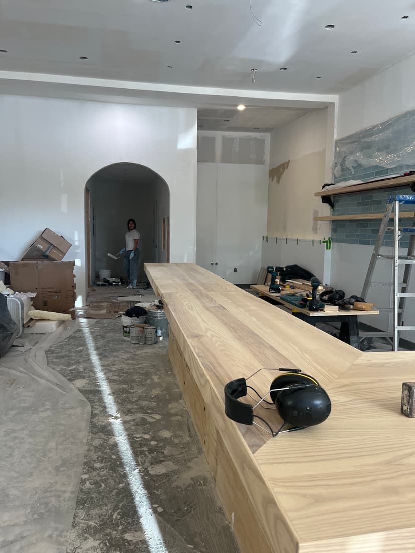 Cured Fish Bar counter